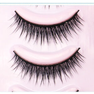 Natural Short Cross False Eyelashes Handmade Fake Eye Lashes Makeup USA