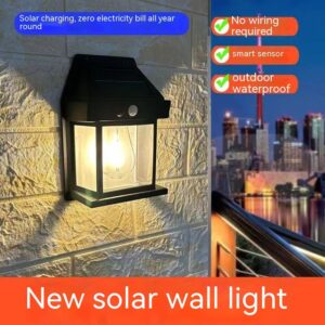 Outdoor Solar  Waterproof Tungsten Induction Garden Wall Lamp (Copy)